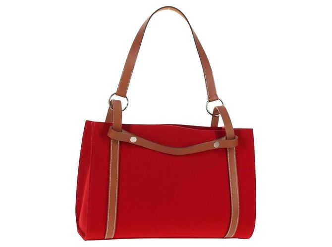 Borsa a Spalla Cabaricol di Hermès Rosso