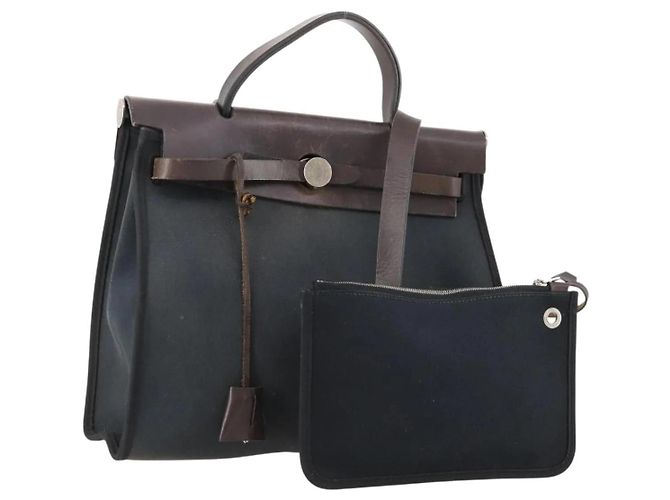 Borsa Hermès Herbag Zip PM Nero 