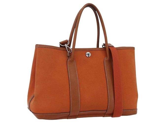 Hermès Bolso Hermes Garden Party Tpm Naranja
