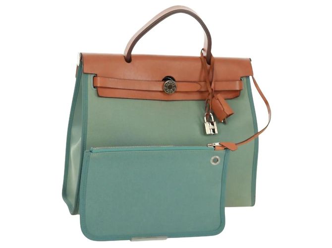 Bolso Hermès Herbag Zip PM Verde