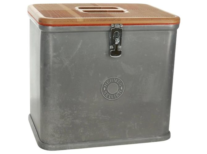 Hermès Pflegebox Schmuckbox Grau