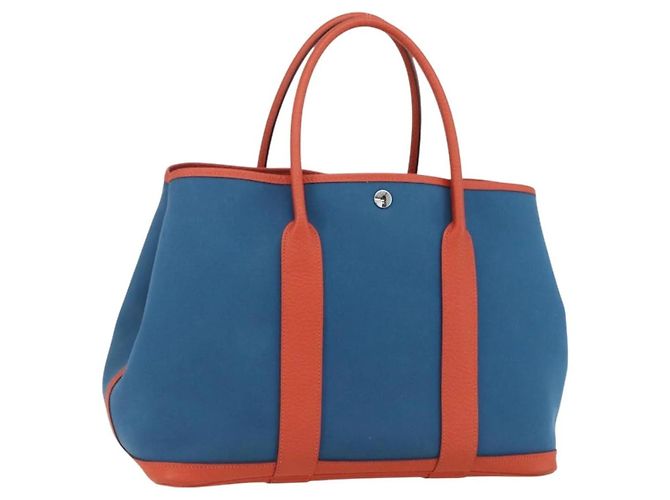 Bolso Garden Party de Hermès Azul