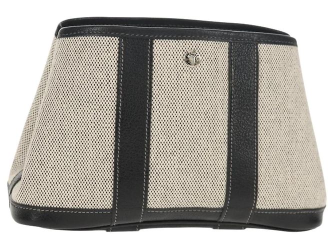 Hermès Hermes Garden Party Pouch Grey