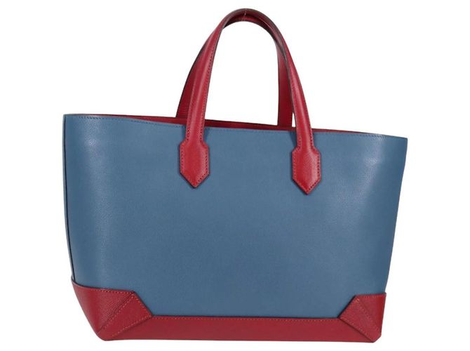 Hermès Sac à main Hermes Maxi Box Cabas 30 Bleu
