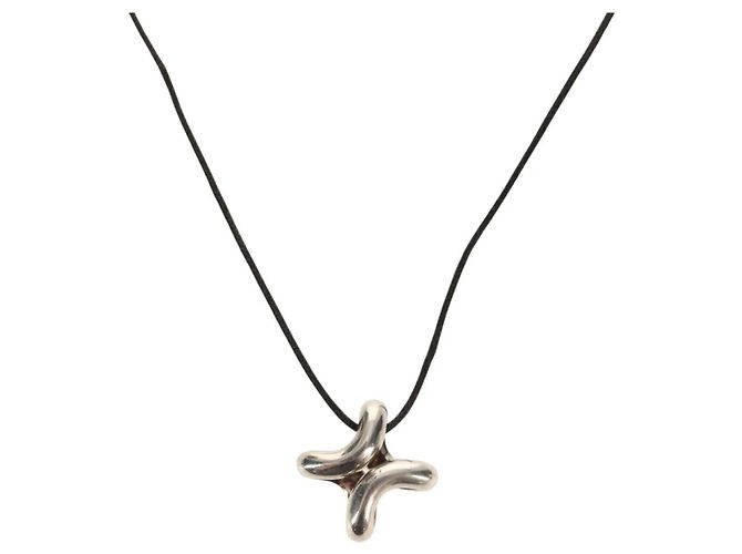 Collana Hermès Lima Argentata Metallo Argento