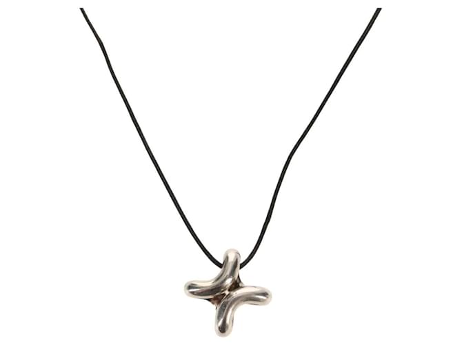 Hermès Lima Necklace Silvery Metal 