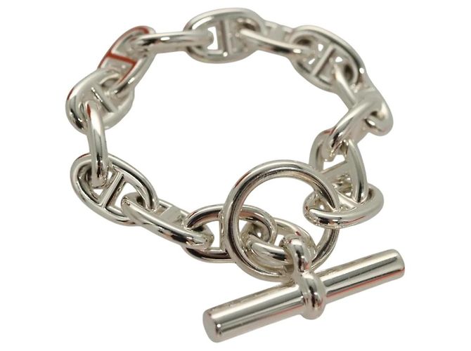 Pulseira MM Chêne Dunkle da Hermès Prata