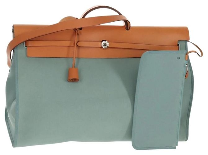Bolso Hermès Her Bag Zip GM Azul