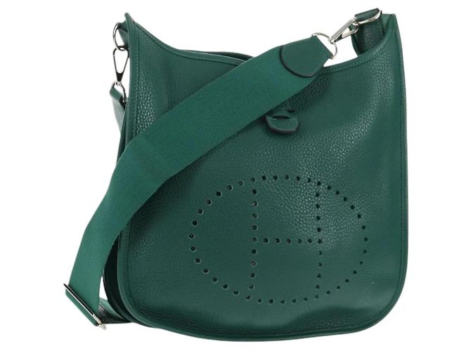 Bolsa de Ombro Hermès Evelyn 3 PM Verde