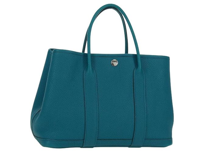 Hermès Sac à main Hermes Garden Party Tpm Argenté