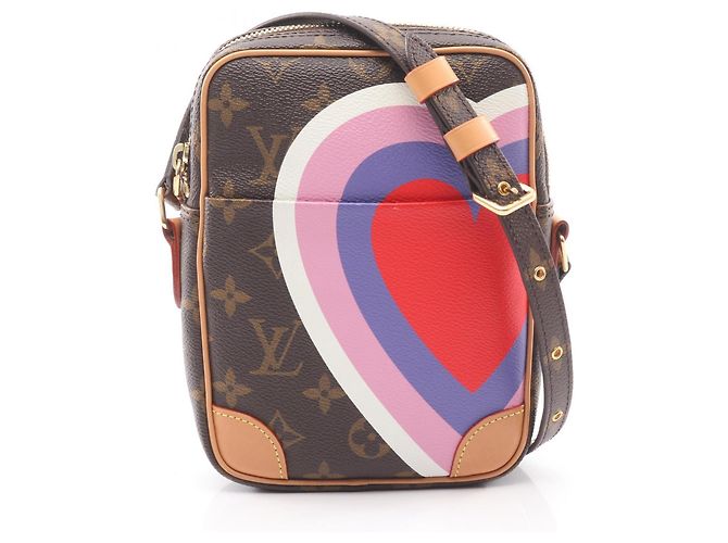 Borsa Louis Vuitton Panam Set Marrone Multicolore Monogramma