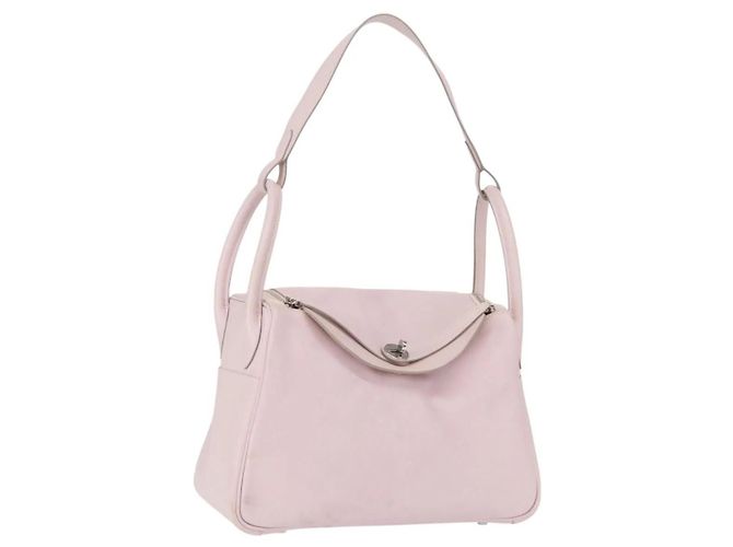 Bolsa Hermès Lindy 30 Rosa