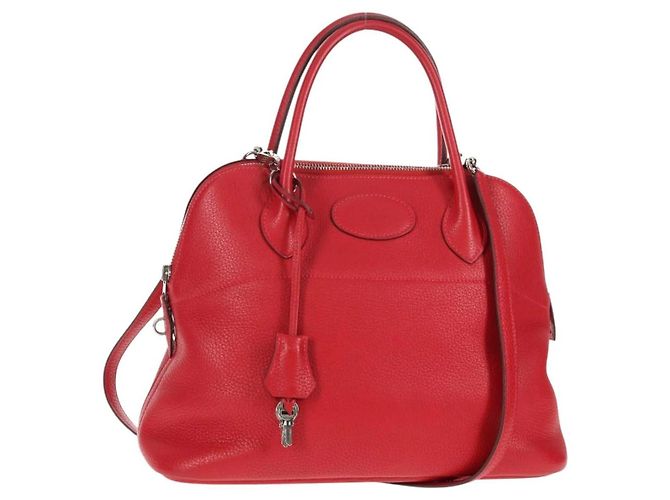 Hermès Bolide 31 Handtasche Rot