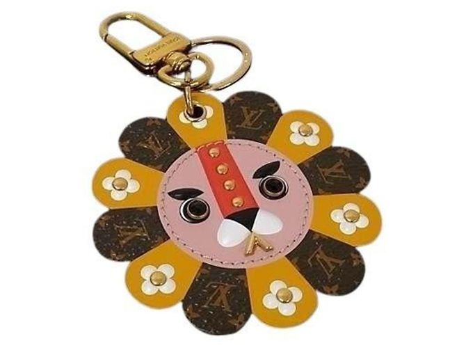 Louis Vuitton Monogram Keyring Brown
