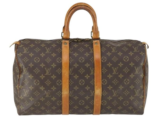 Louis Vuitton Keepall Monogram Canvas 45 Marrom