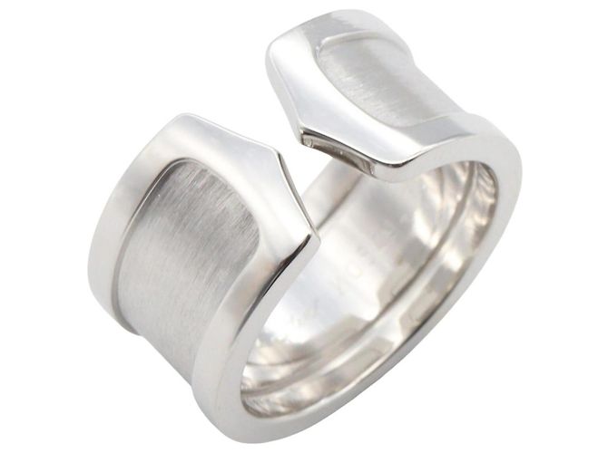 Anello Cartier C2 in oro bianco 18K Argento