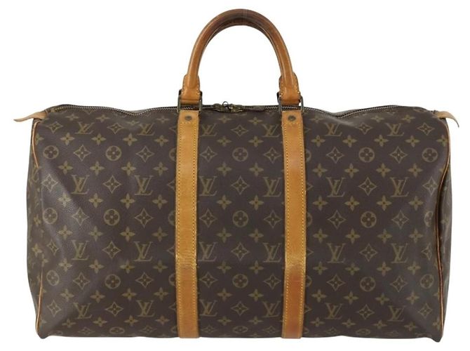Louis Vuitton Keepall Monogram Canvas 50 Marrom