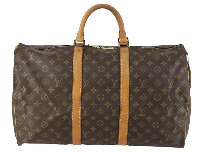 Louis Vuitton Keepall Monogram Canvas 50 Marrom