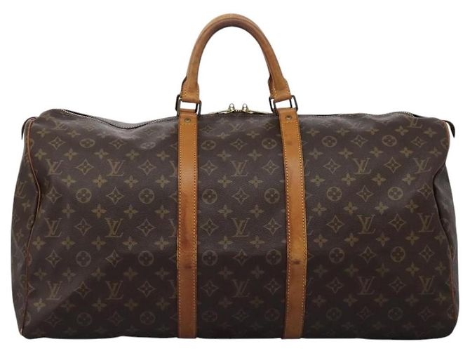 Louis Vuitton Keepall Monogram Canvas 55 Marrom