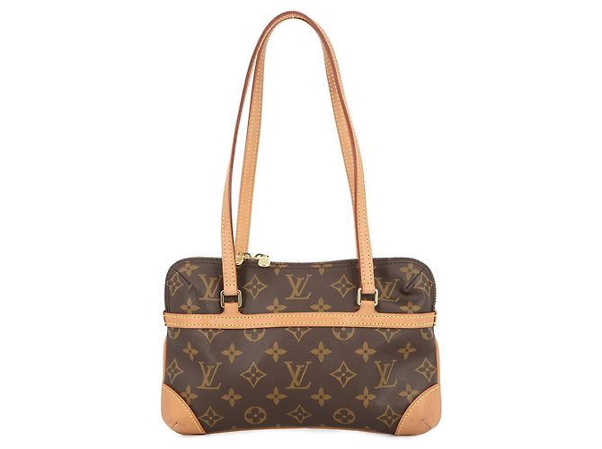 Bolsa de Ombro Mini Coussin Monogram Louis Vuitton Marrom