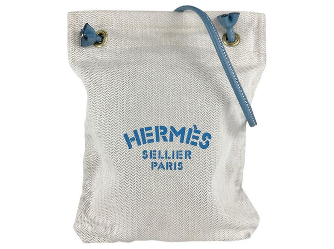 Hermès Bolsa de Ombro HERMES Aline PM Azul Bege