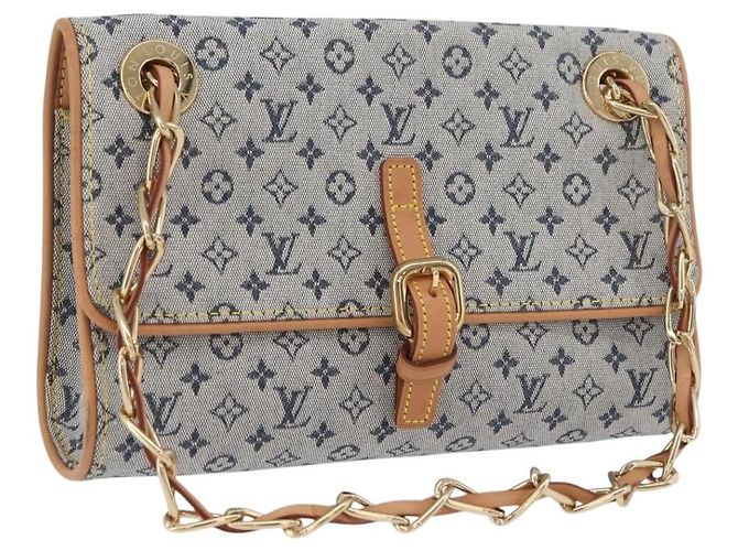 LOUIS VUITTON Borsa a Catena Mini Camille Monogramma Blu M92002 Auth 174152SAV