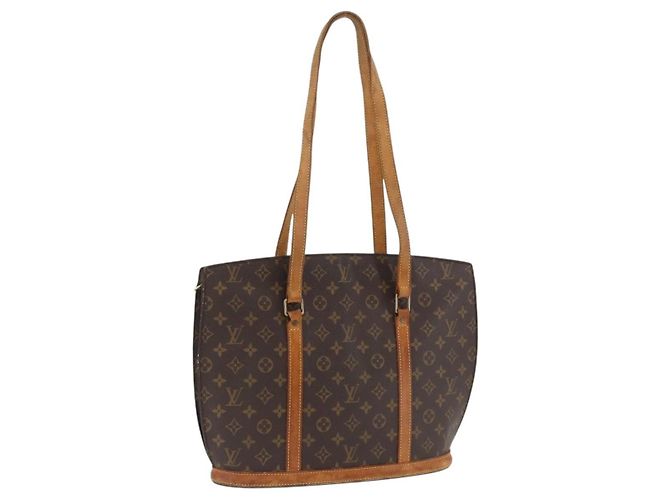LOUIS VUITTON Bolsa Tote Babylone Monogram M51102 LV Auth ARZ412 Monograma