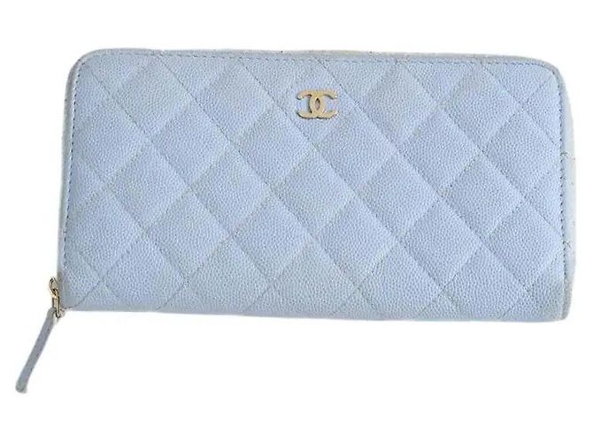 Chanel Blue wallet