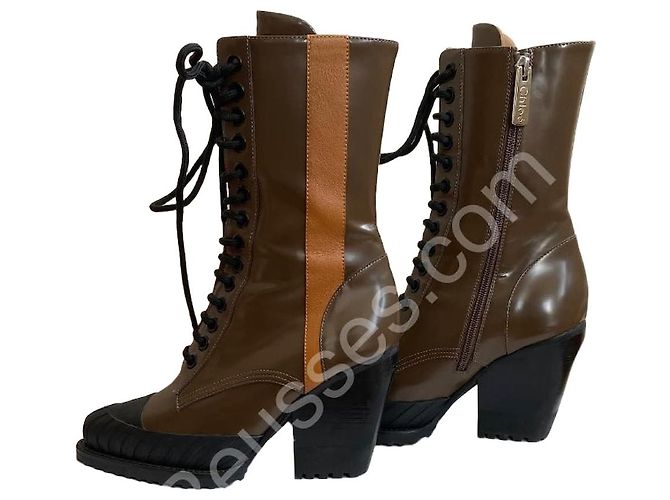 Chloé leather boots in very good condition