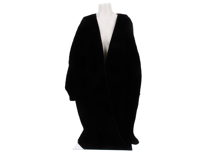 Totême Schwarze Samtjacke