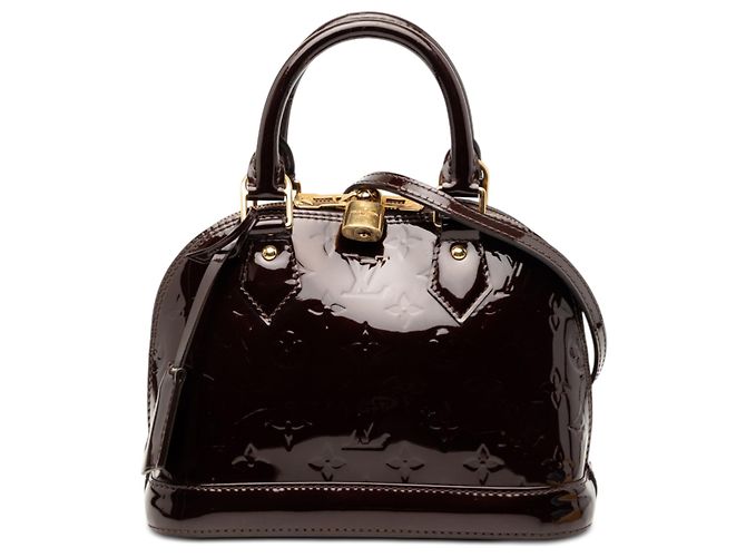 Louis Vuitton Alma BB en Vernis Monogram Púrpura