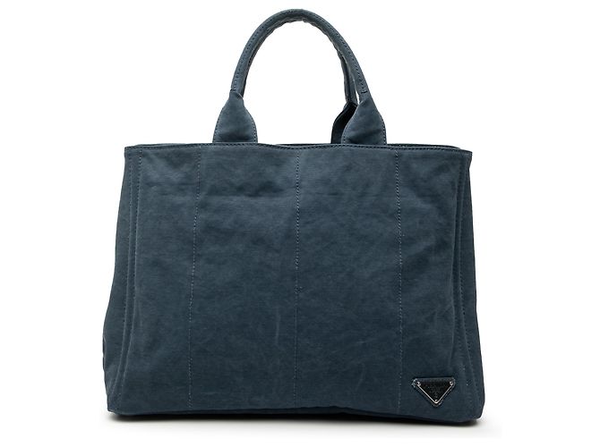 Tote Prada Blaue Denim-Tasche 