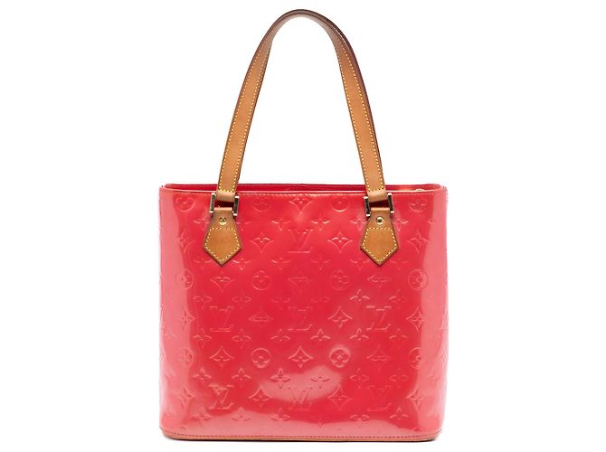Louis Vuitton Houston in Vernis Monogram Rosa