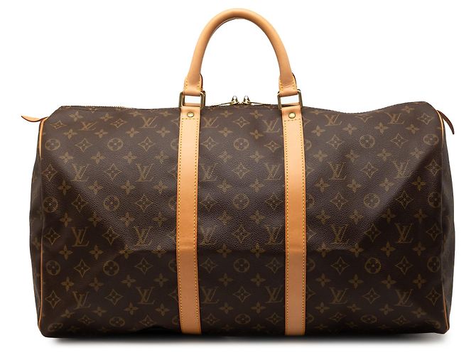 Louis Vuitton Keepall 50 Monogram Marrone
