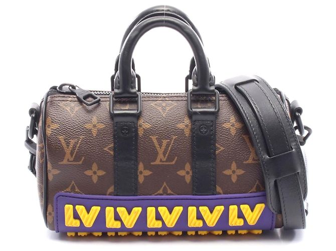 Bolsa Tote Keepall XS Louis Vuitton Marrom