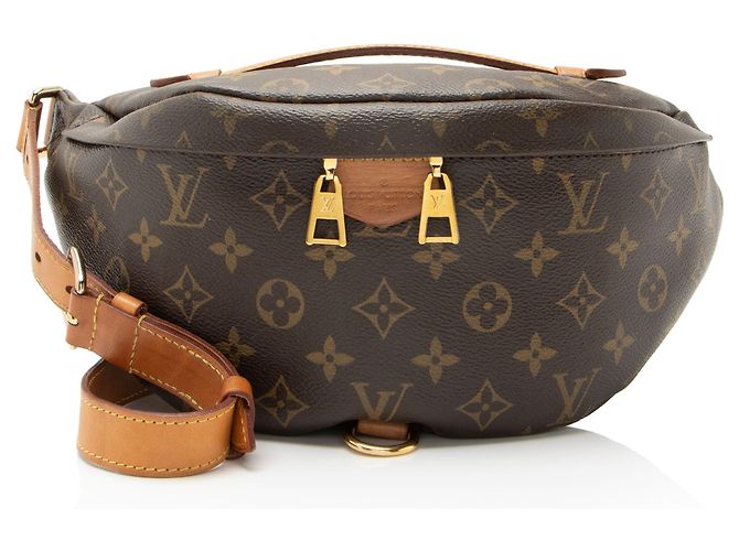 Bumbag em lona Monogram Louis Vuitton Marrom