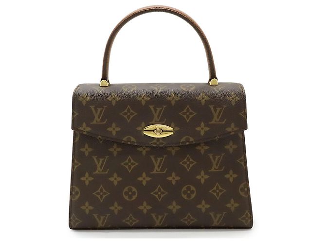 Bolsa Louis Vuitton Monogram Malletier Marrom