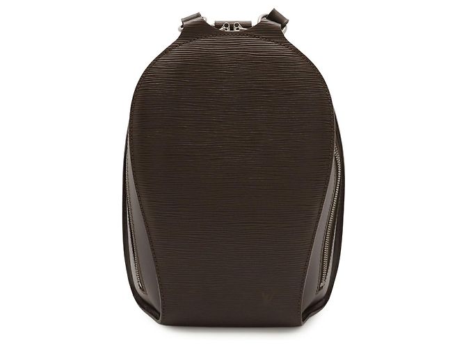 Louis Vuitton Epi Leather Mabillon Backpack Brown