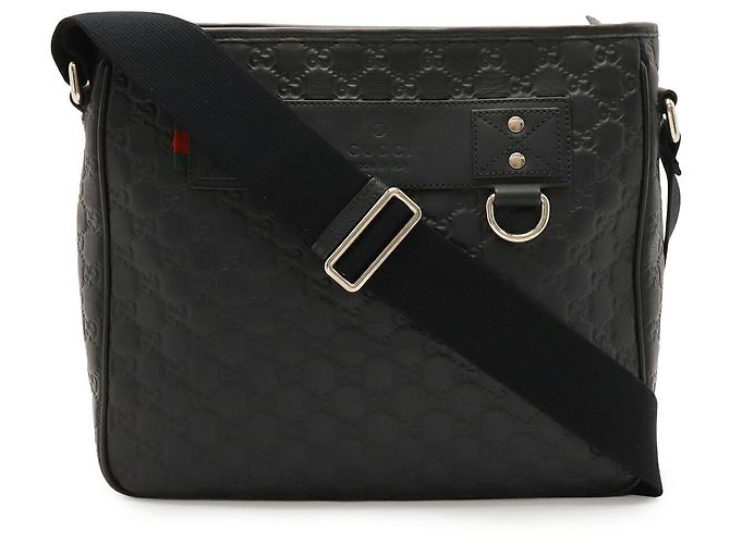 Borsa a tracolla in pelle Sherry Line Gucci nera Nero