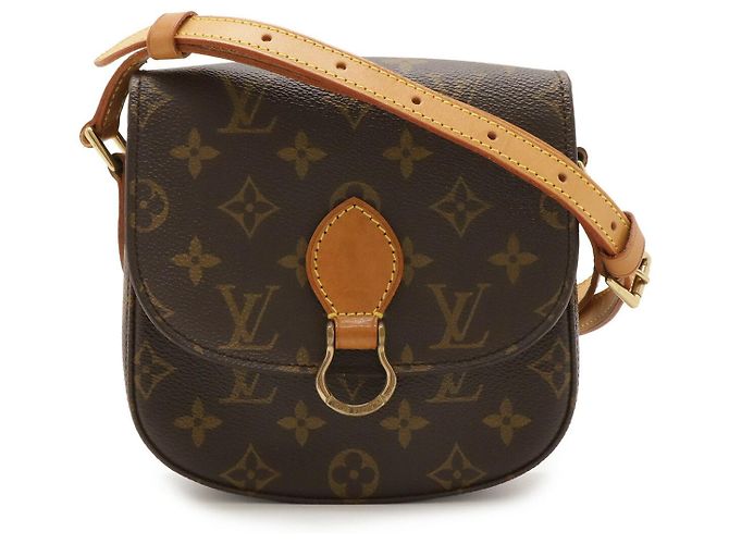 Sac à épaule Mini Monogram Louis Vuitton Marron