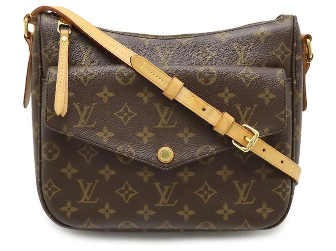 Bolsa de Ombro Mabillon Monogram Louis Vuitton Marrom