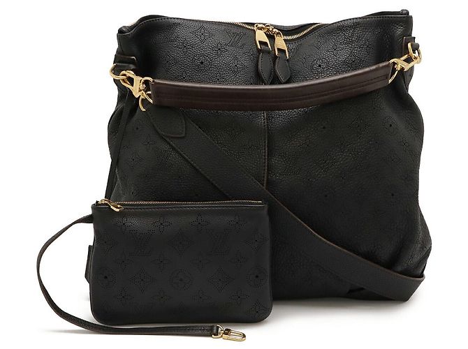 Borsa Louis Vuitton Mahina Selene MM Nero