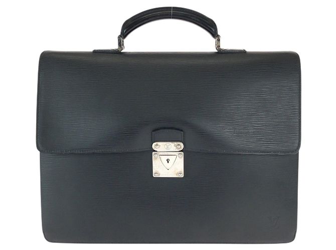 Laguito Aktentasche aus Epi-Leder von Louis Vuitton Schwarz