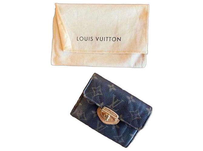 Louis Vuitton Monogram Canvas Wallet Brown