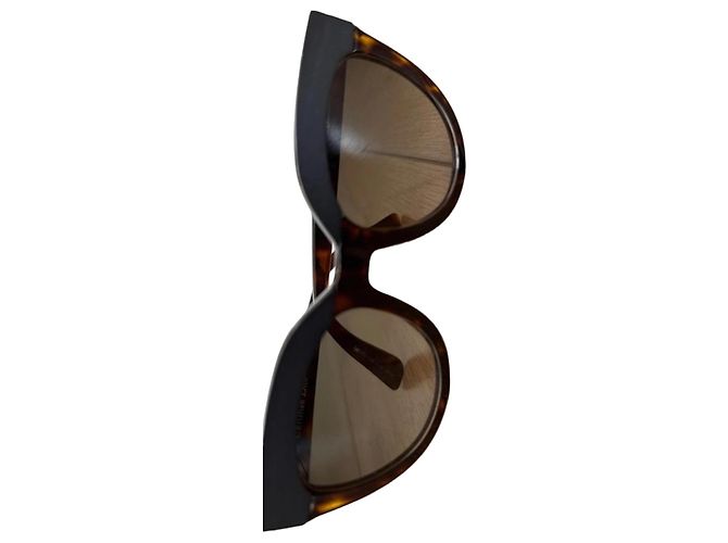 Occhiali da sole Christian Dior Marrone Nero