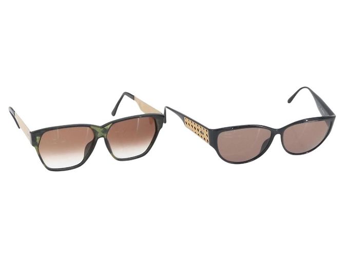 Sonnenbrille Christian Dior 2 Set Schwarz Auth ti3815