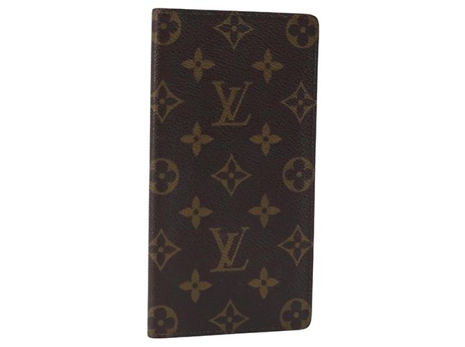 LOUIS VUITTON Monogramm Kartenetui Kreditkarten Wallet M61823 LV Auth ARZ164