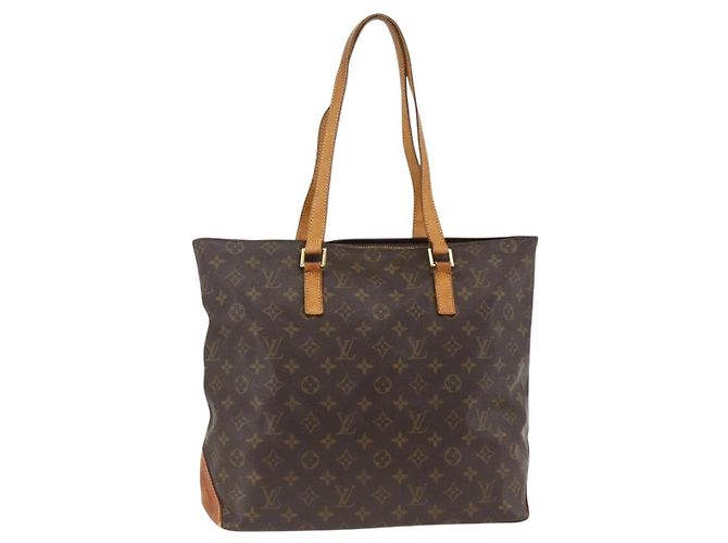LOUIS VUITTON Monogram Cabas Mezzo Tote Bag M51151 Auth LV ka3166 Monogramm