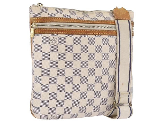 LOUIS VUITTON Pochette Bosphore Damier Azur Borsa a Spalla N51112 LV Auth 174477
