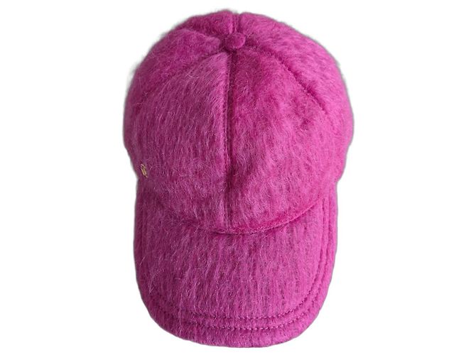 Gucci Mohair Cap Pink